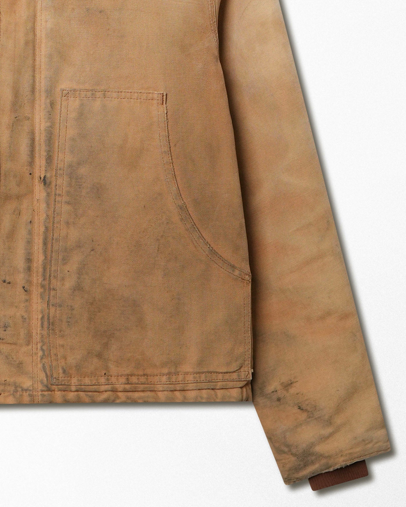 CARHARTT BEIGE FADED ARCTIC JACKET