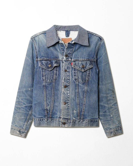 LEVI'S MID-WASH FADED TYPE 3 DENIM JACKET