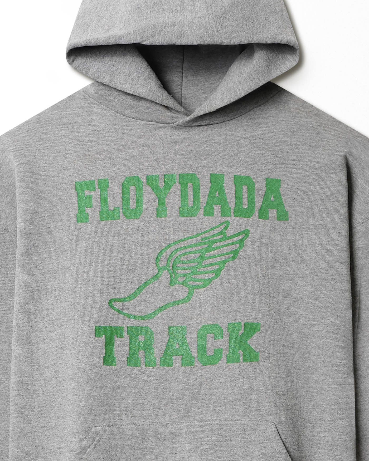 RUSSELL “FLOYDADA TRACK” GREY HOODIE