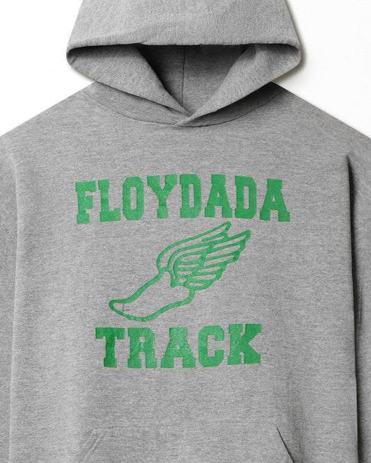 RUSSELL “FLOYDADA TRACK” GREY HOODIE
