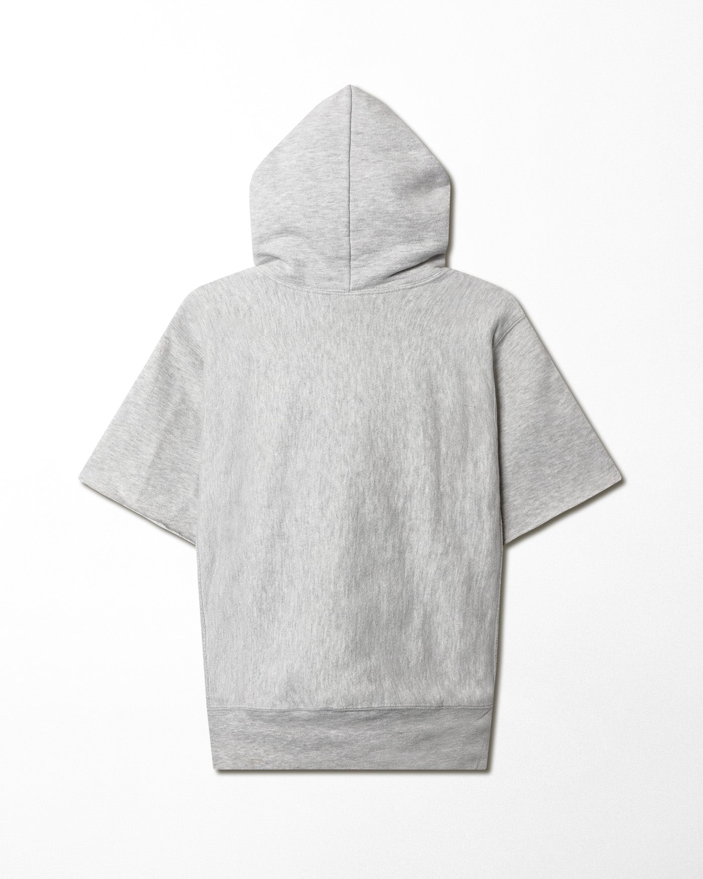 CHAMPION GREY SHORTSLEEVE HOODIE
