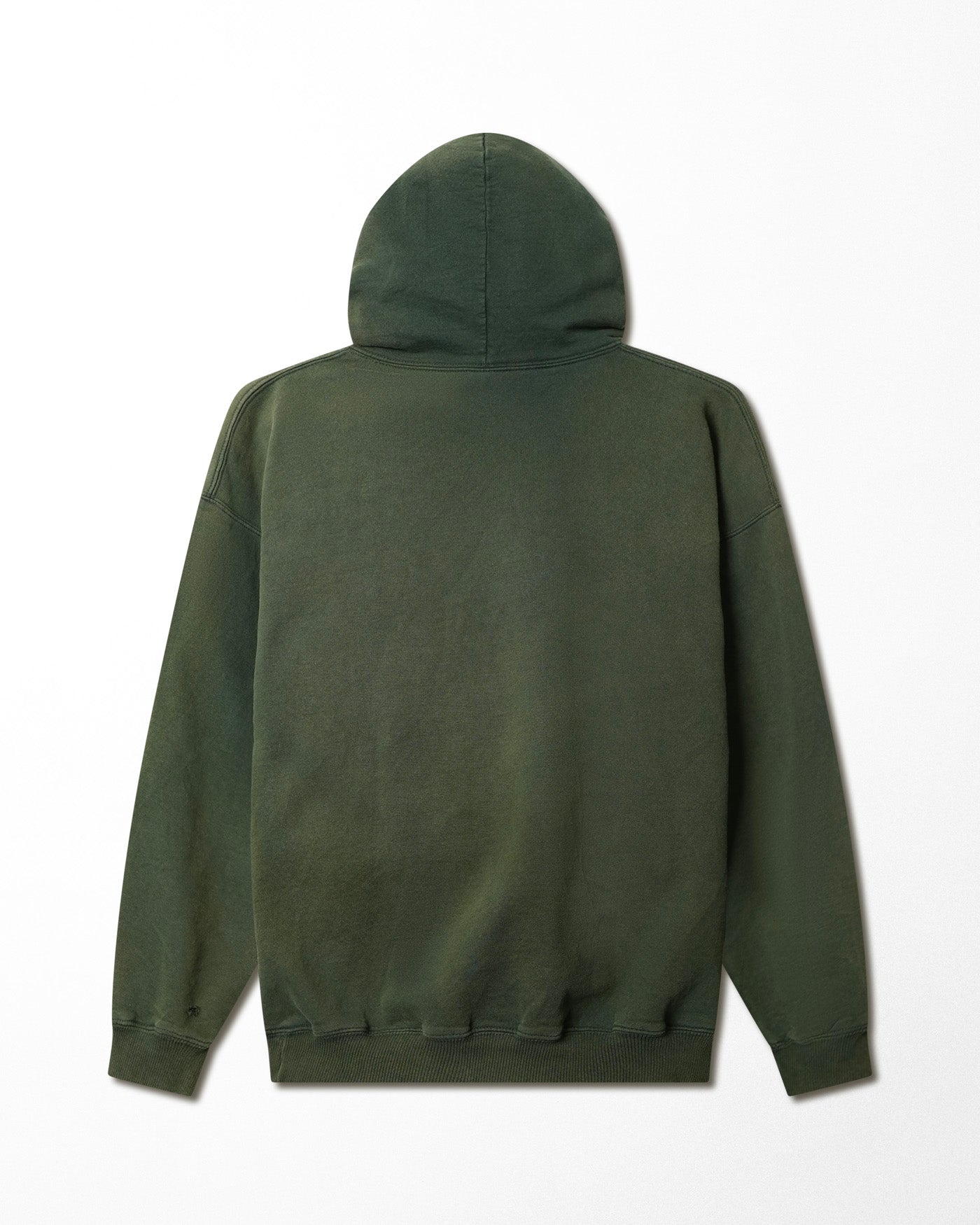 GILDAN "STEAL YOUR FACE" GREEN FADED HOODIE