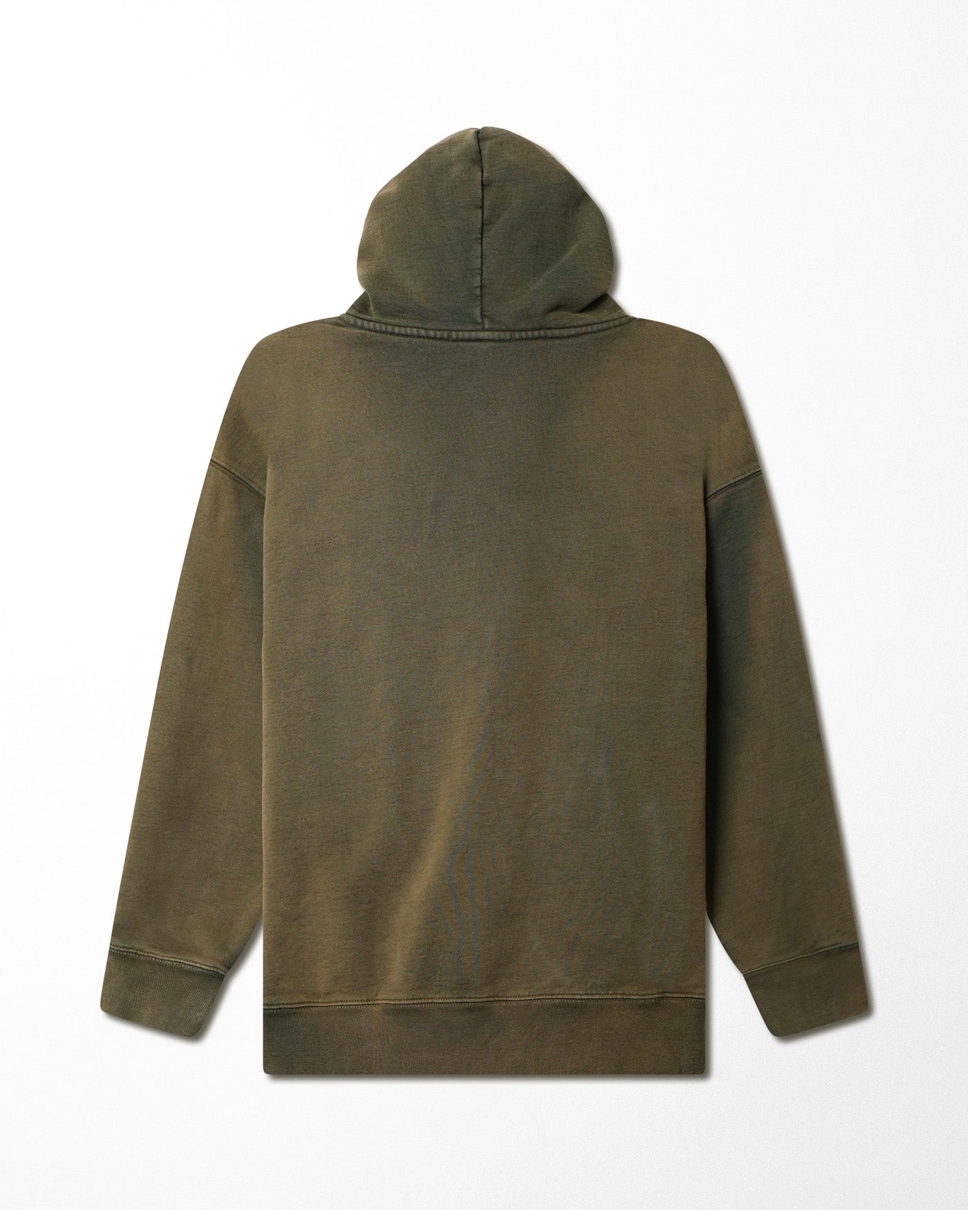 GREEN FADED HEAVYWEIGHT ZIP HOODIE