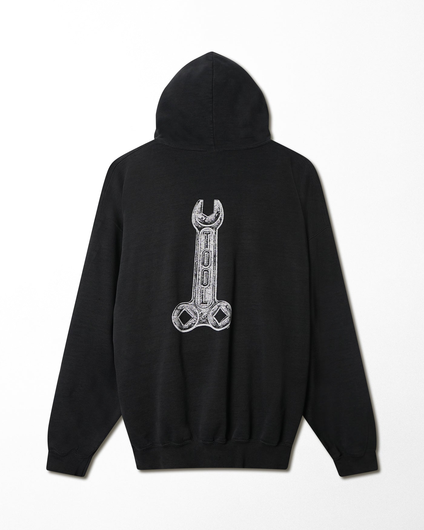 GILDAN "TOOL" BLACK FADED HOODIE