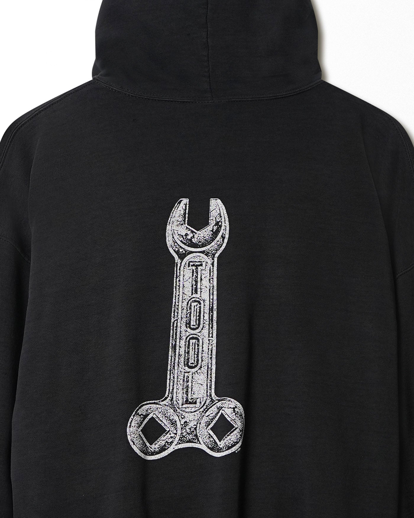 GILDAN "TOOL" BLACK FADED HOODIE