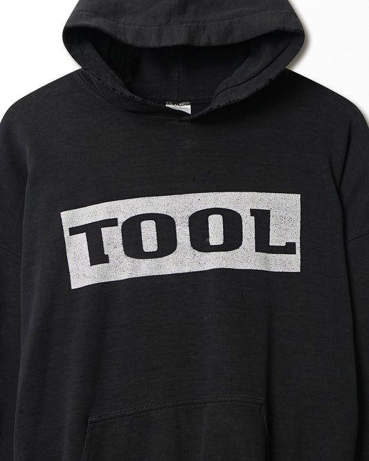 GILDAN "TOOL" BLACK FADED HOODIE