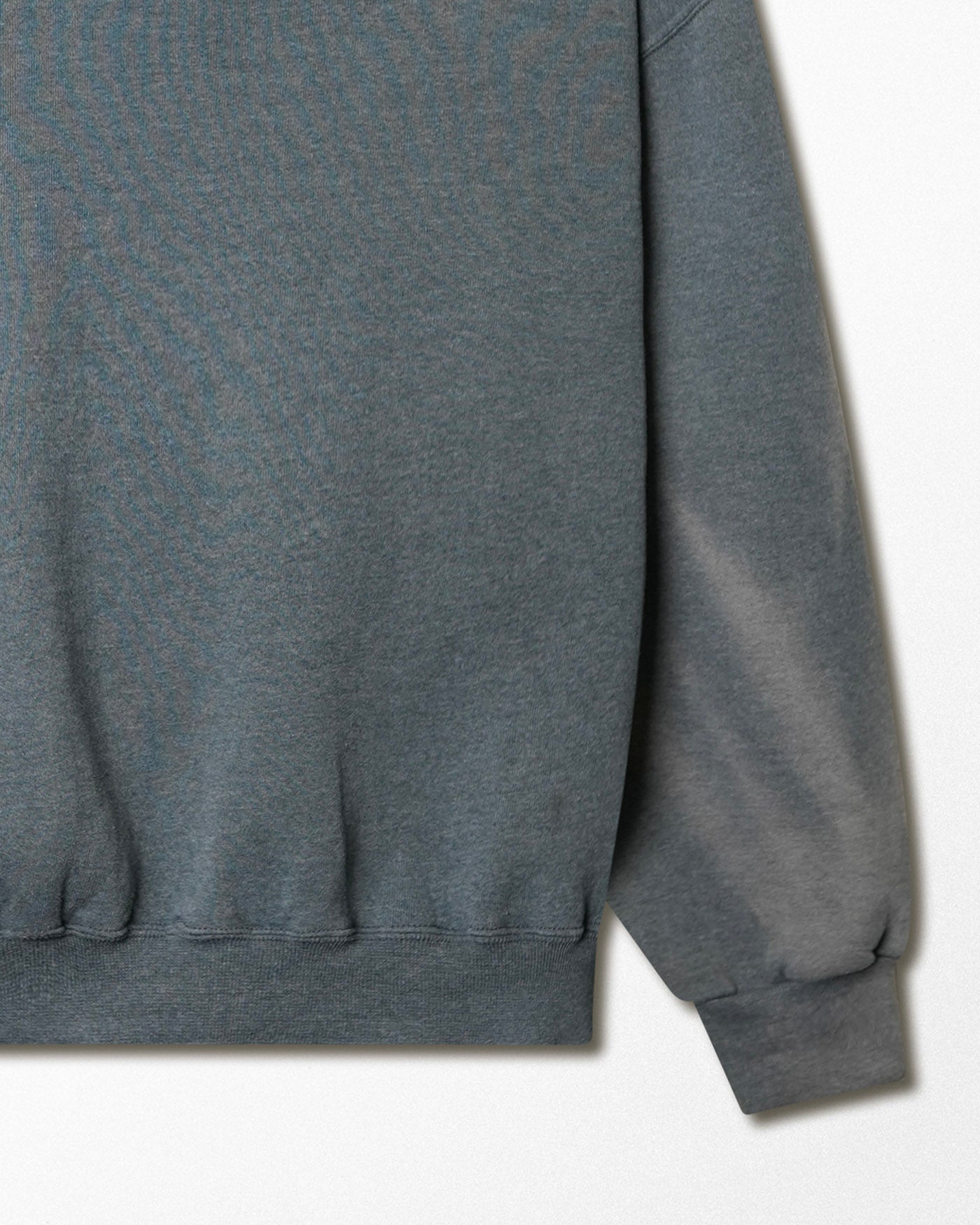 RUSSELL GREY FADED ZIP HOODIE