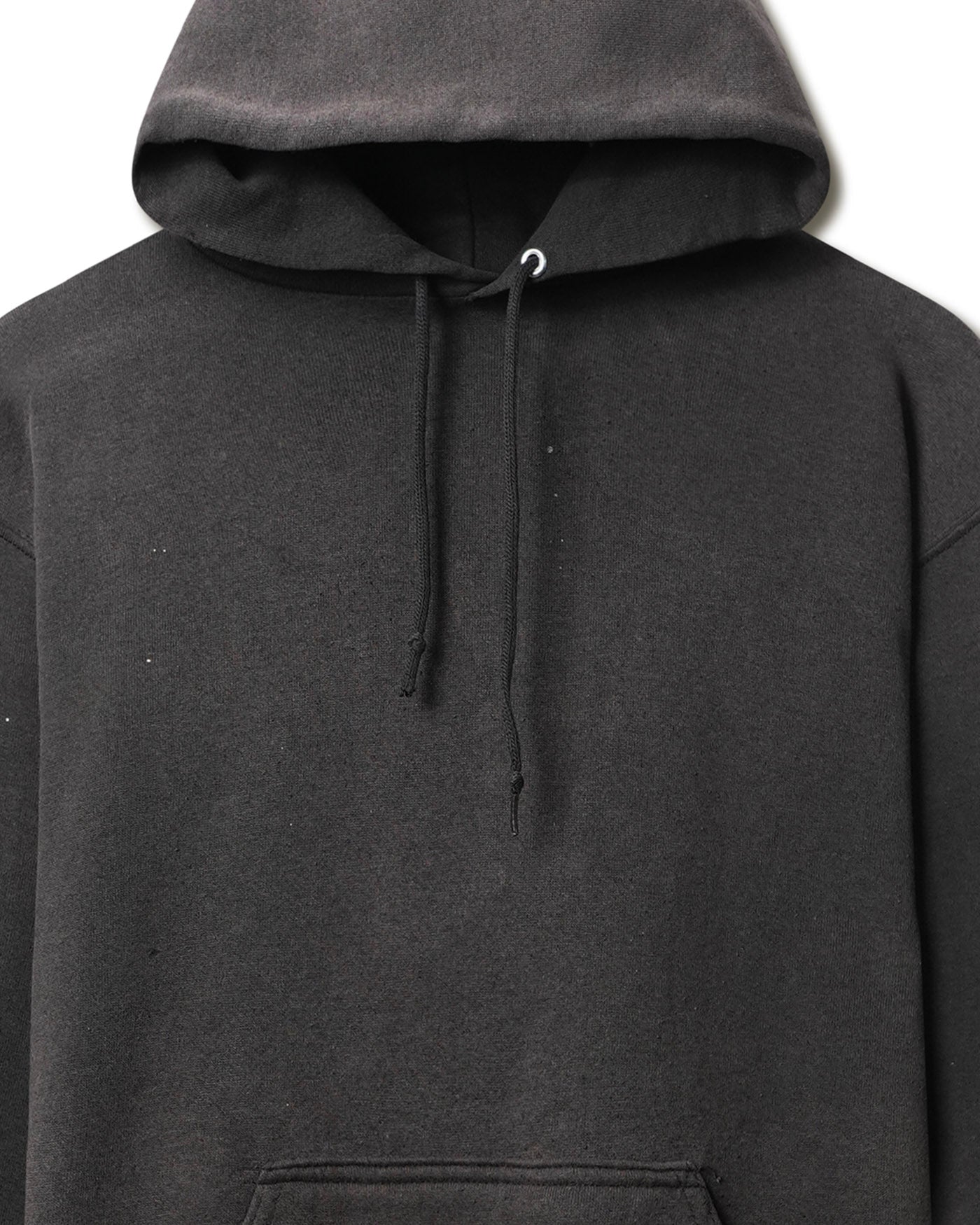 TULTEX BLACK FADED HOODIE