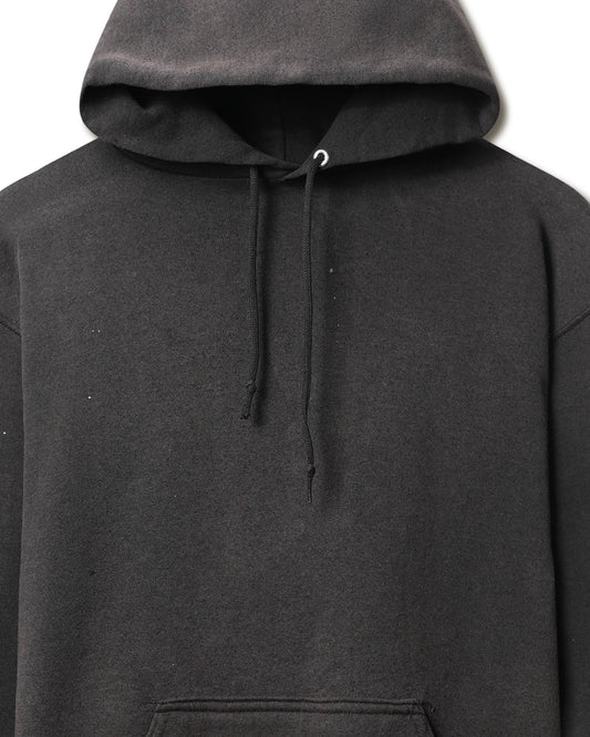 TULTEX BLACK FADED HOODIE