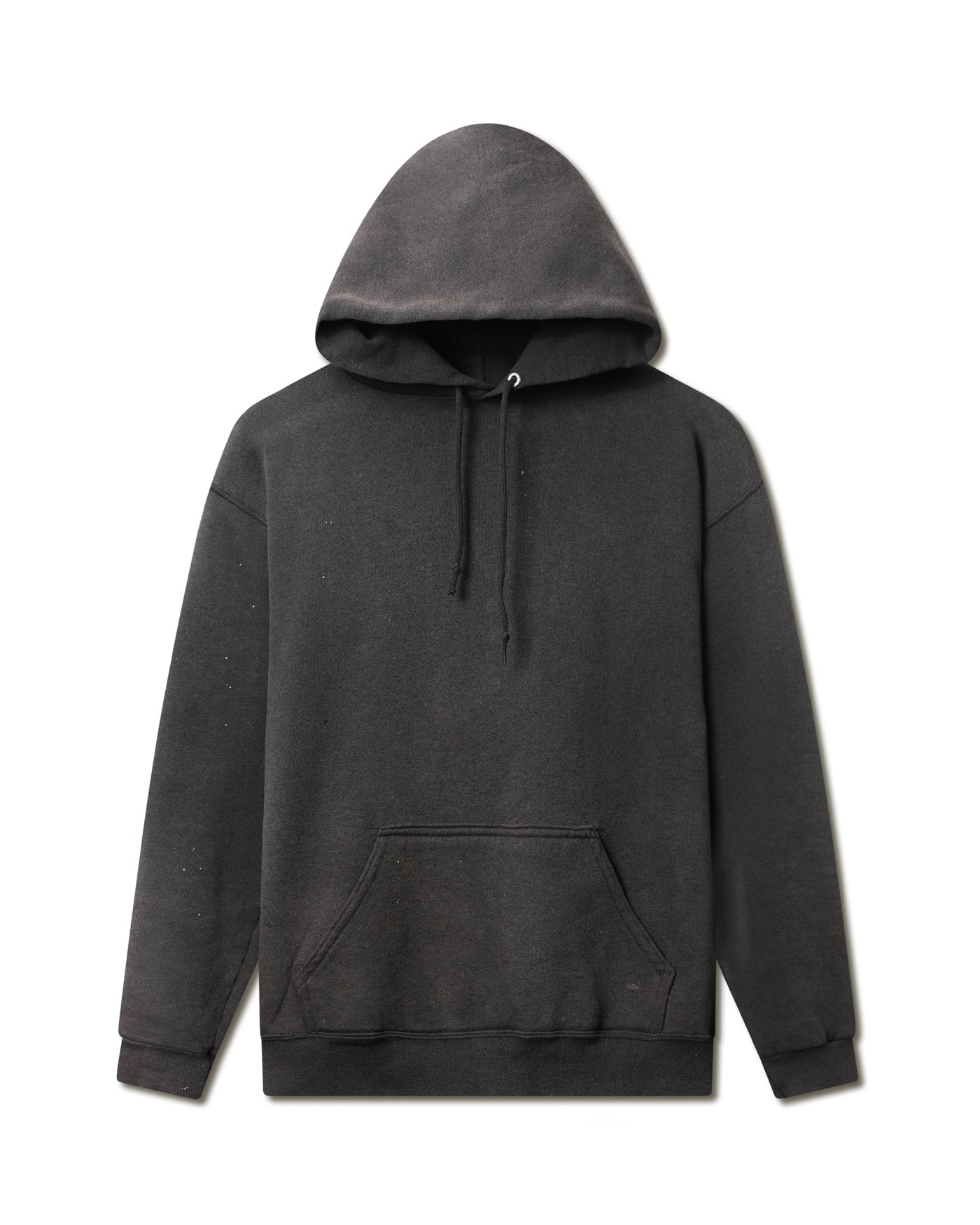 TULTEX BLACK FADED HOODIE