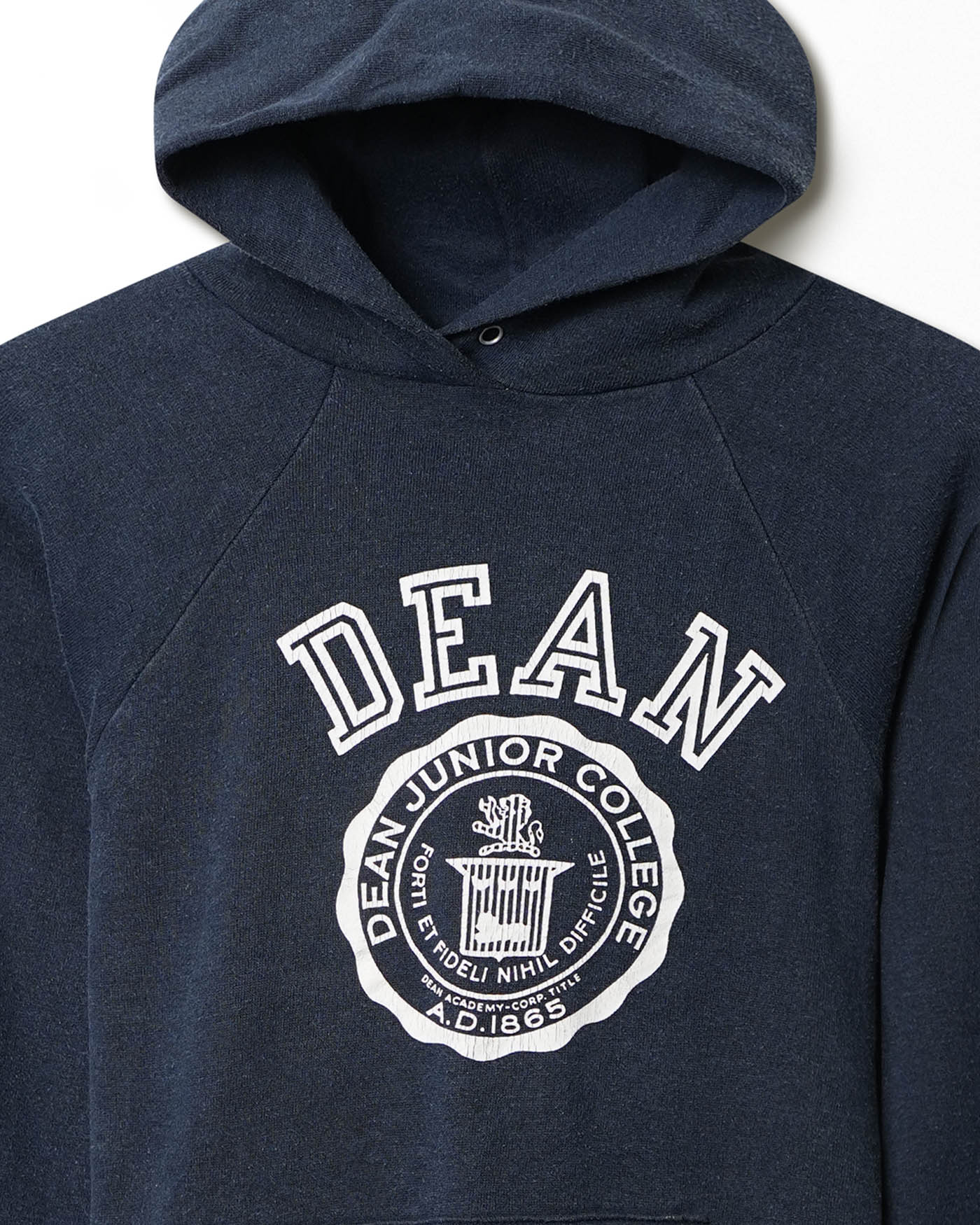 "DEAN JUNIOR COLLEGE" BLUE HOODIE