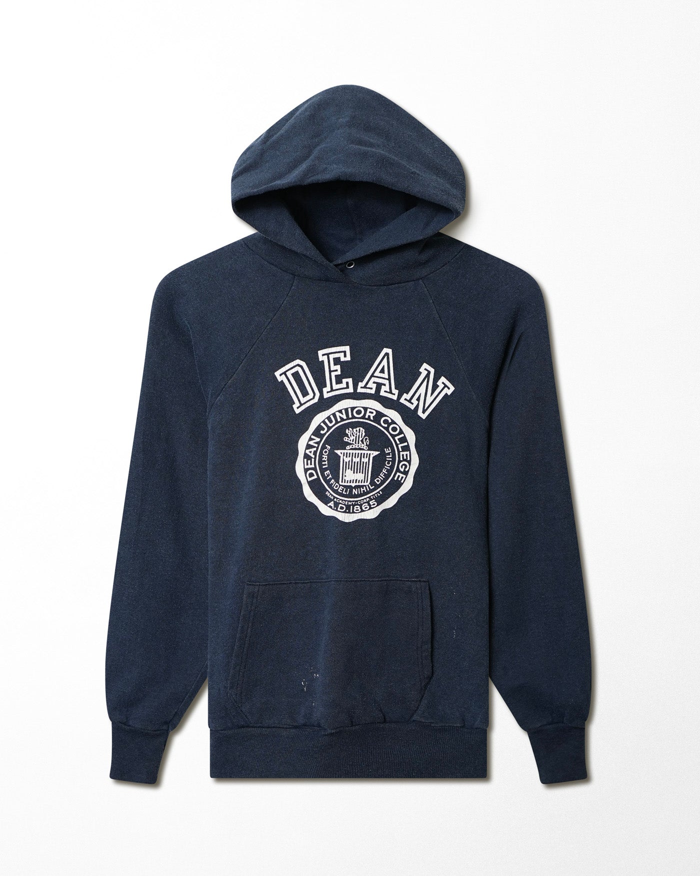 "DEAN JUNIOR COLLEGE" BLUE HOODIE