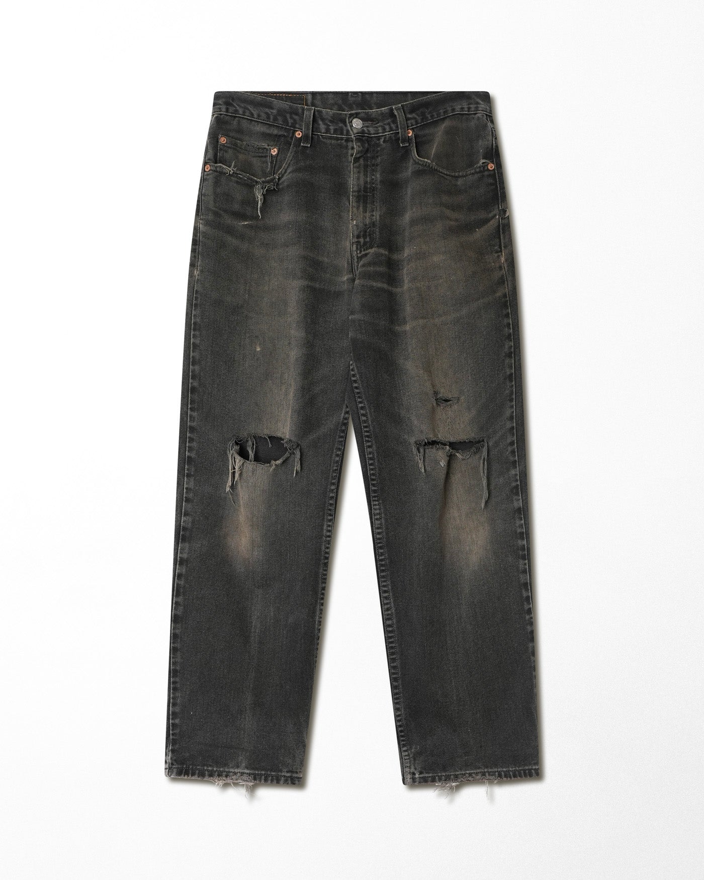 LEVI'S 550 BLACK FADED DENIM