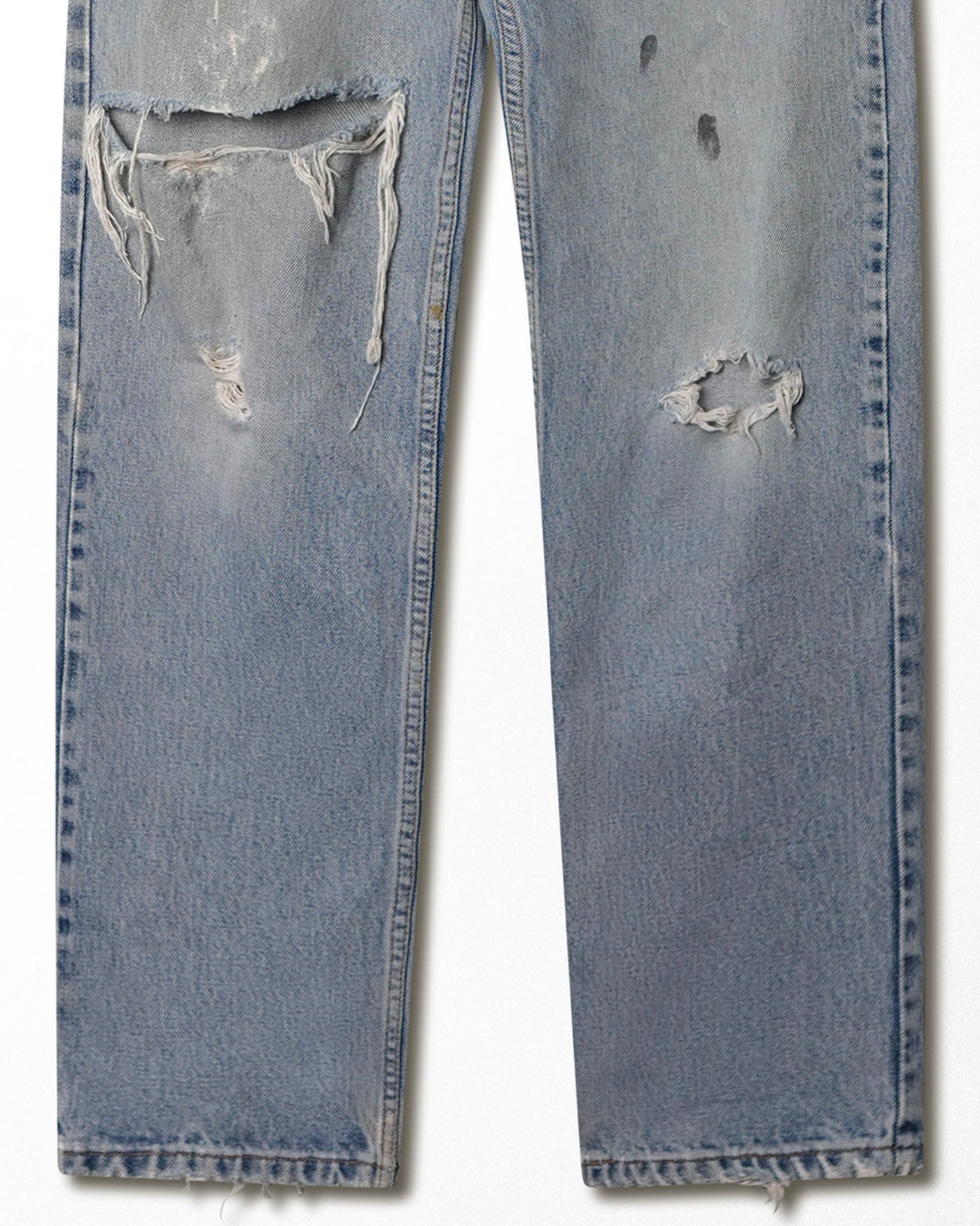 LEVI'S 550 LIGHT WASH DISTRESSED JEANS