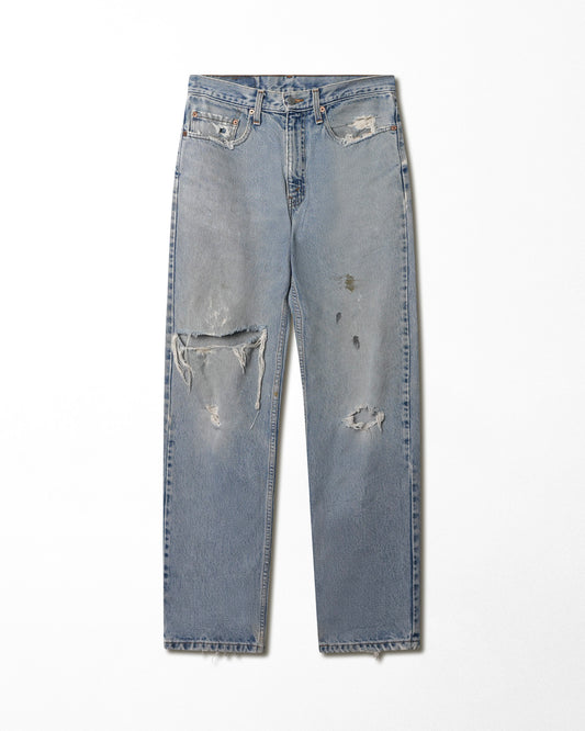 LEVI'S 550 LIGHT WASH DISTRESSED JEANS