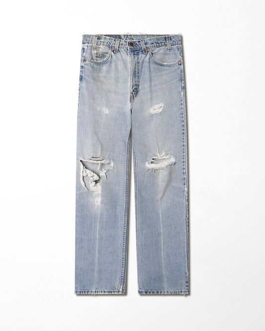 LEVI'S 517 LIGHT WASH DISTRESSED JEANS