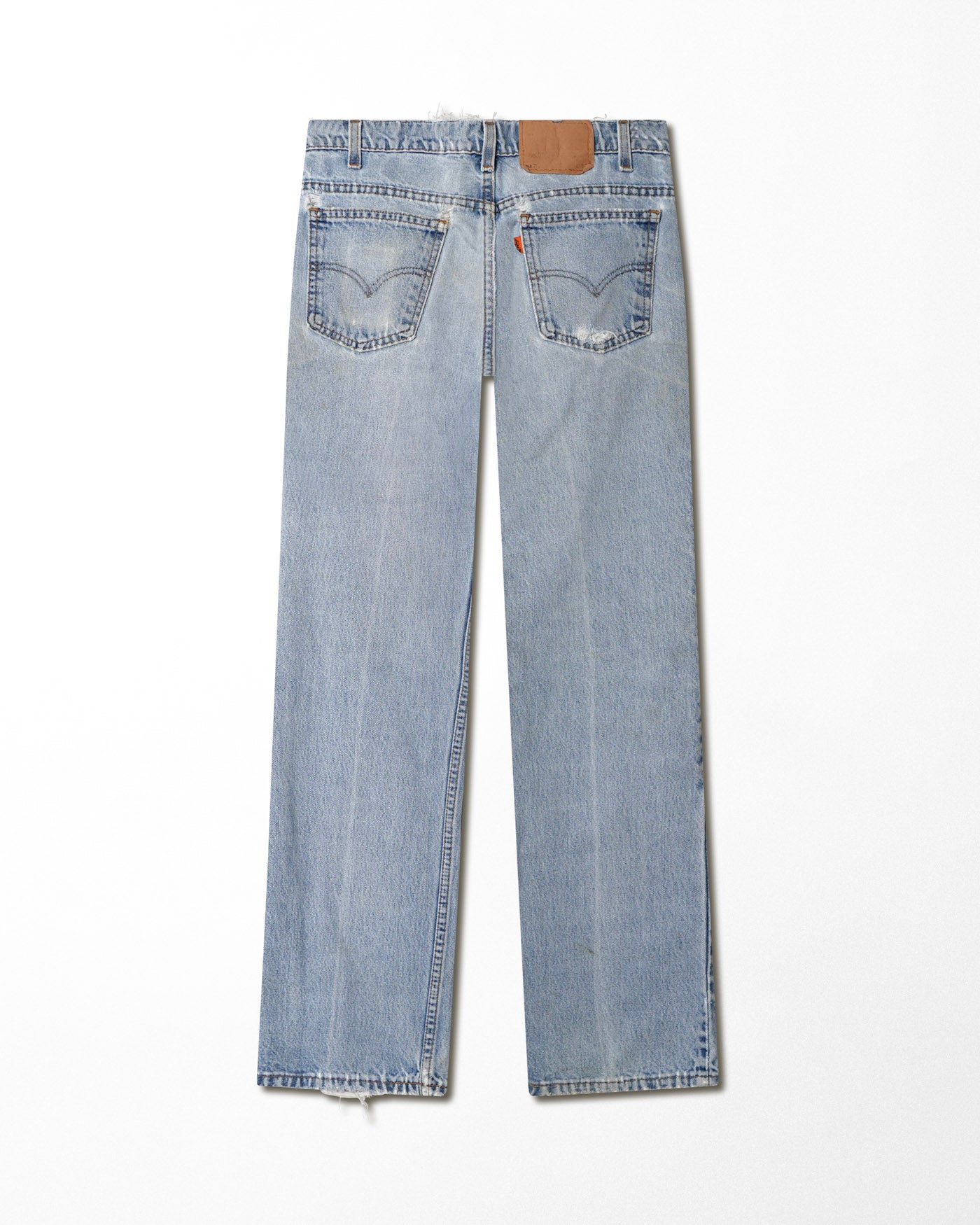 LEVI'S 517 LIGHT WASH DISTRESSED JEANS