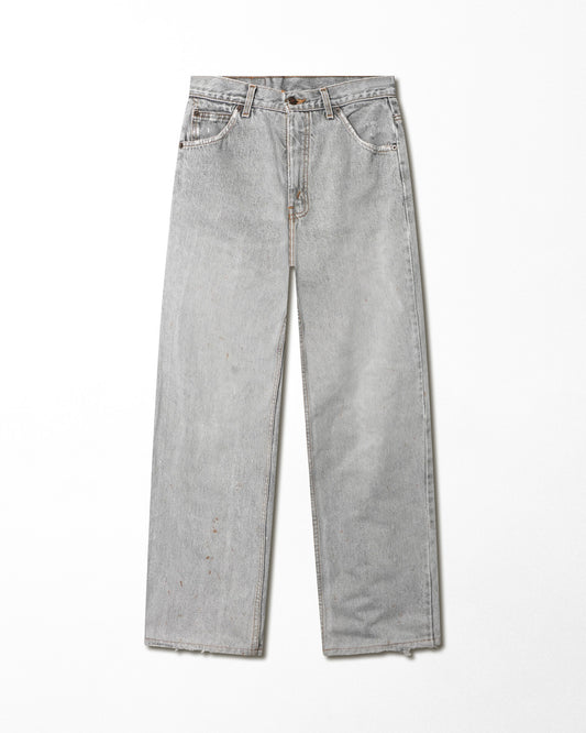 LEVI'S GREY ORANGE TAB FADED JEANS