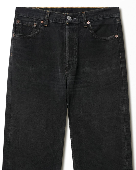 LEVI'S 501XX BLACK FADED JEANS