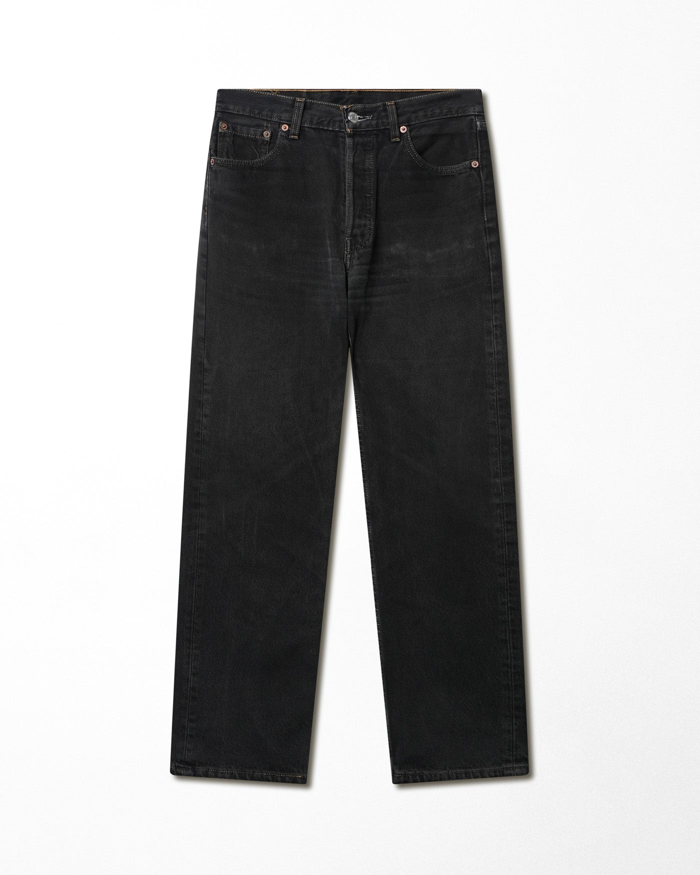 LEVI'S 501XX BLACK FADED JEANS
