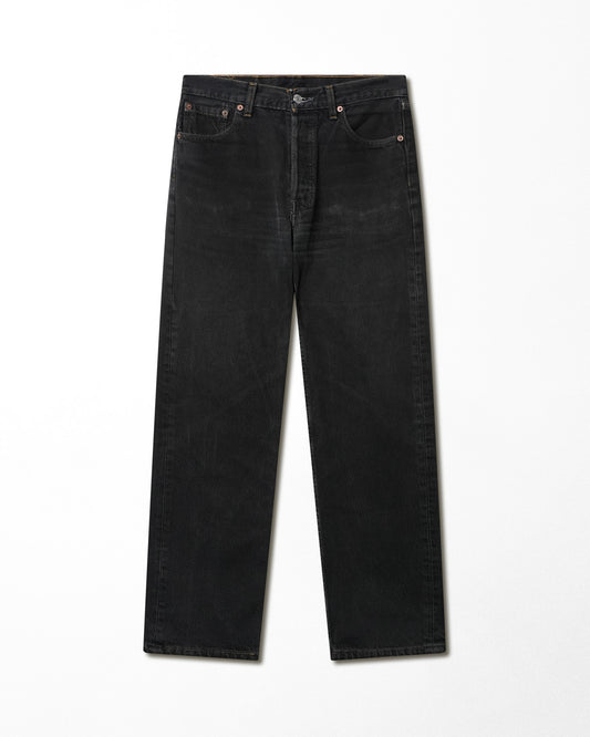 LEVI'S 501XX BLACK FADED JEANS