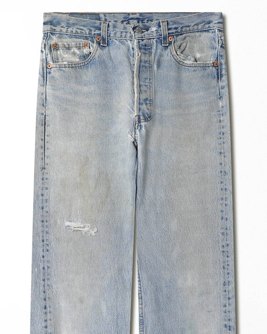 LEVI'S 501 LIGHT WASH JEANS