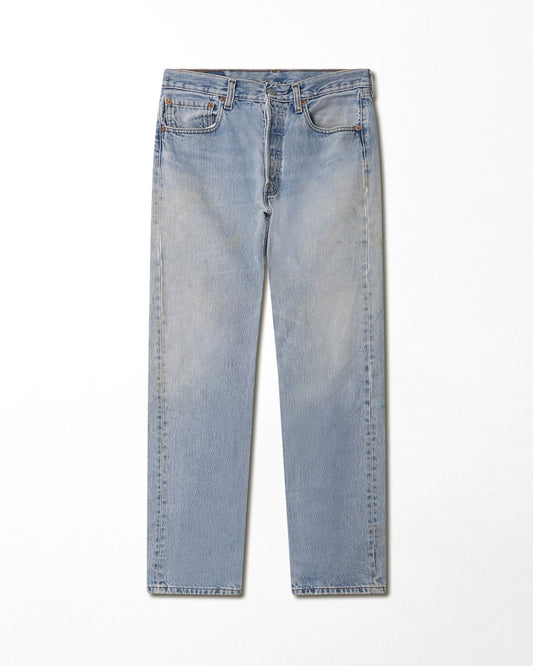 LEVI'S 501 LIGHT WASH JEANS