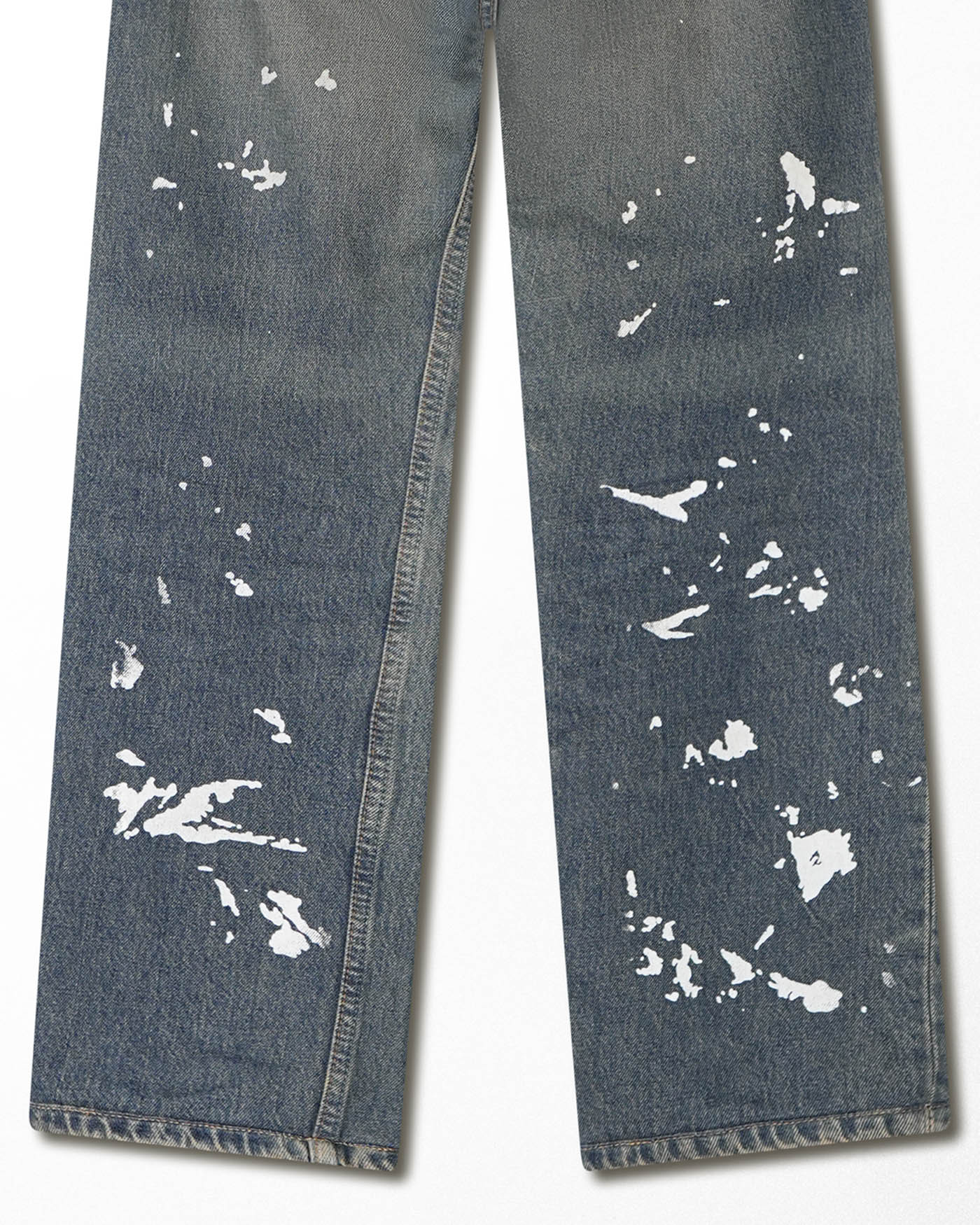 LEVI'S 501XX DARK WASH PAINTER JEANS