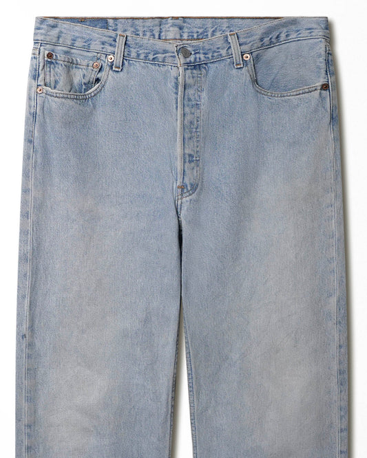 LEVI'S 501 LIGHT WASH JEANS