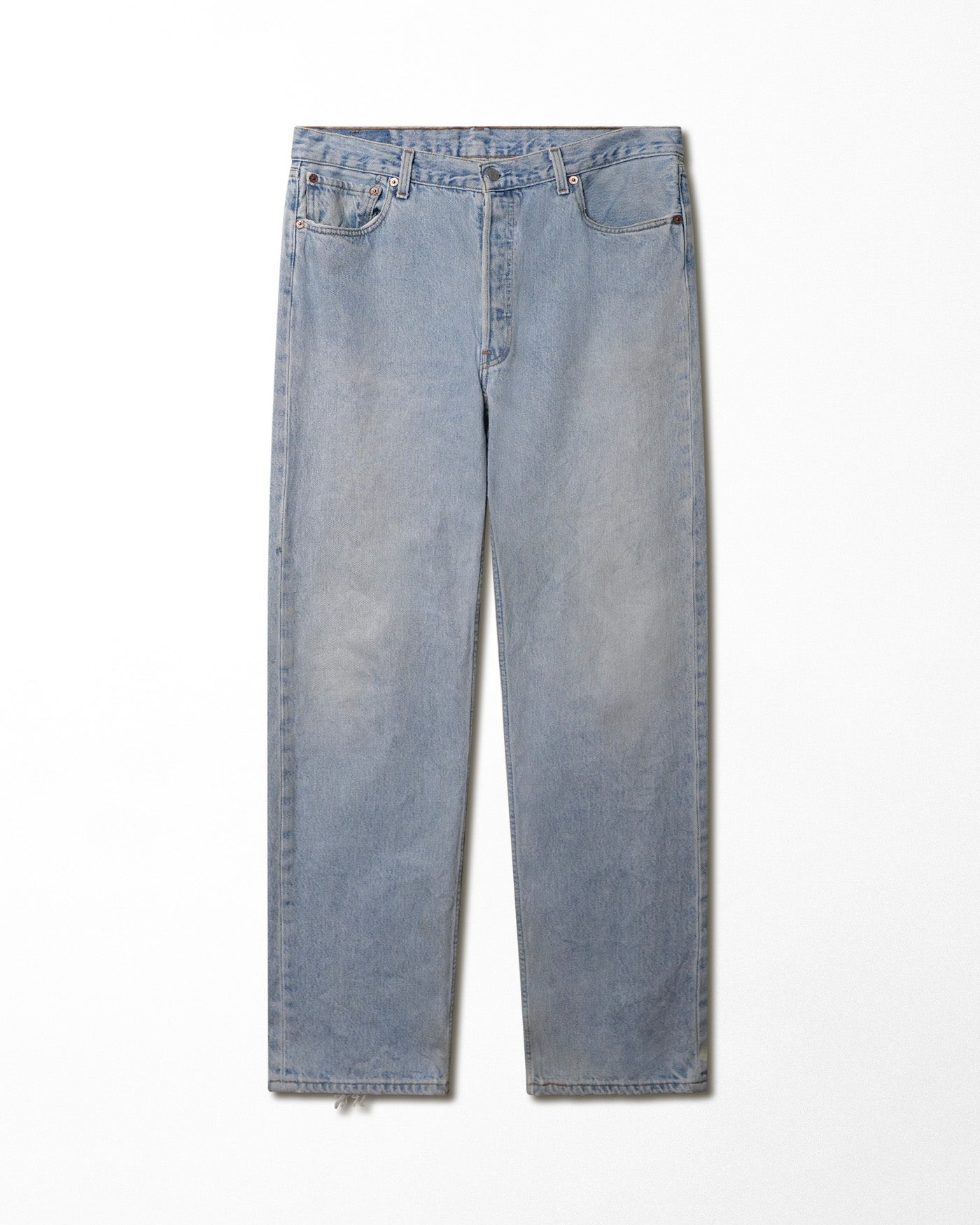 LEVI'S 501 LIGHT WASH JEANS