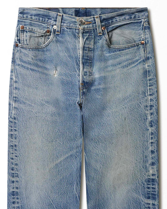 LEVI'S 501 MID-WASH JEANS