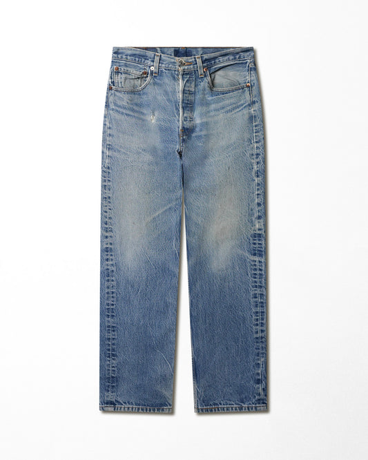 LEVI'S 501 MID-WASH JEANS