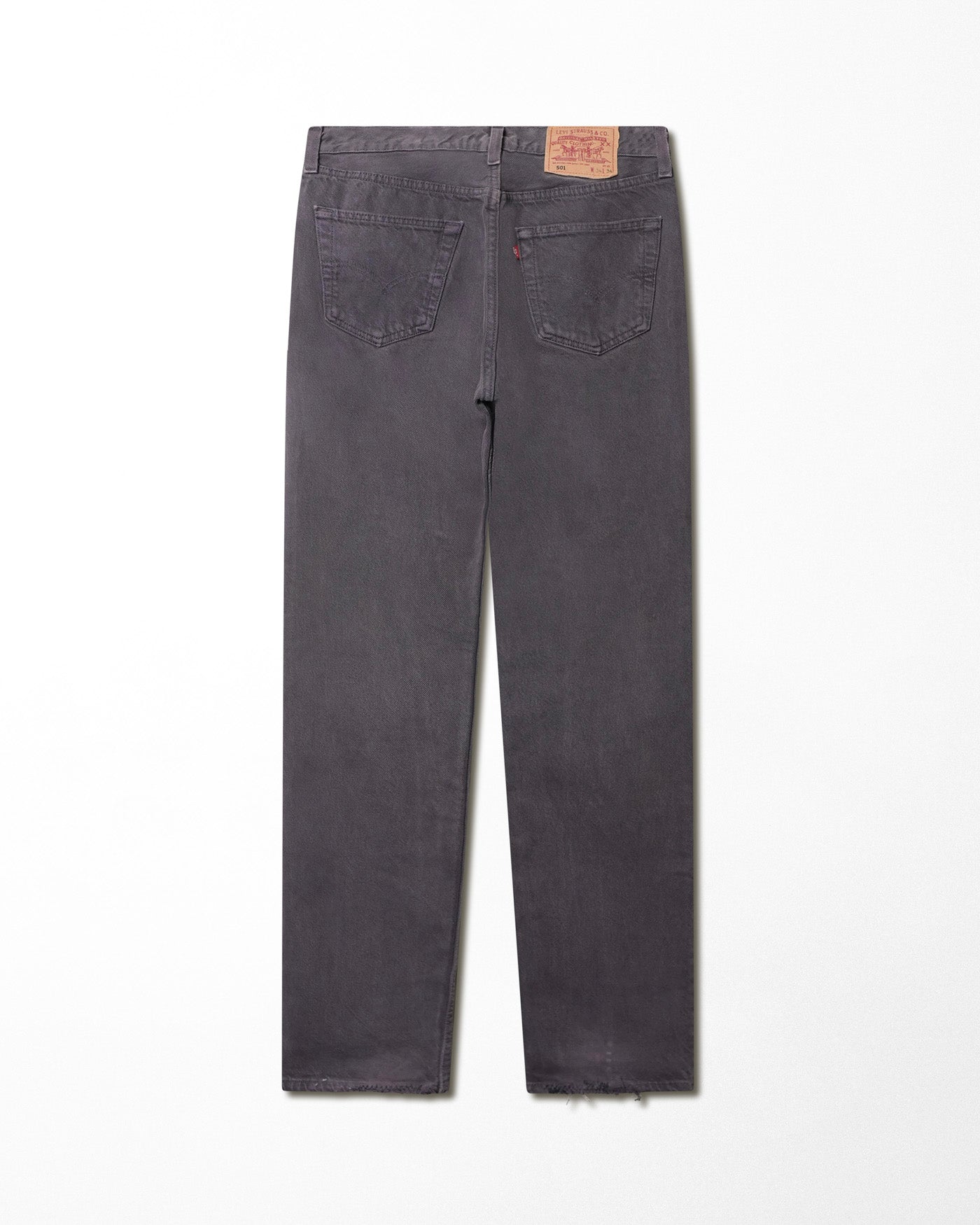LEVI'S 501 PURPLE REPAIRED JEANS