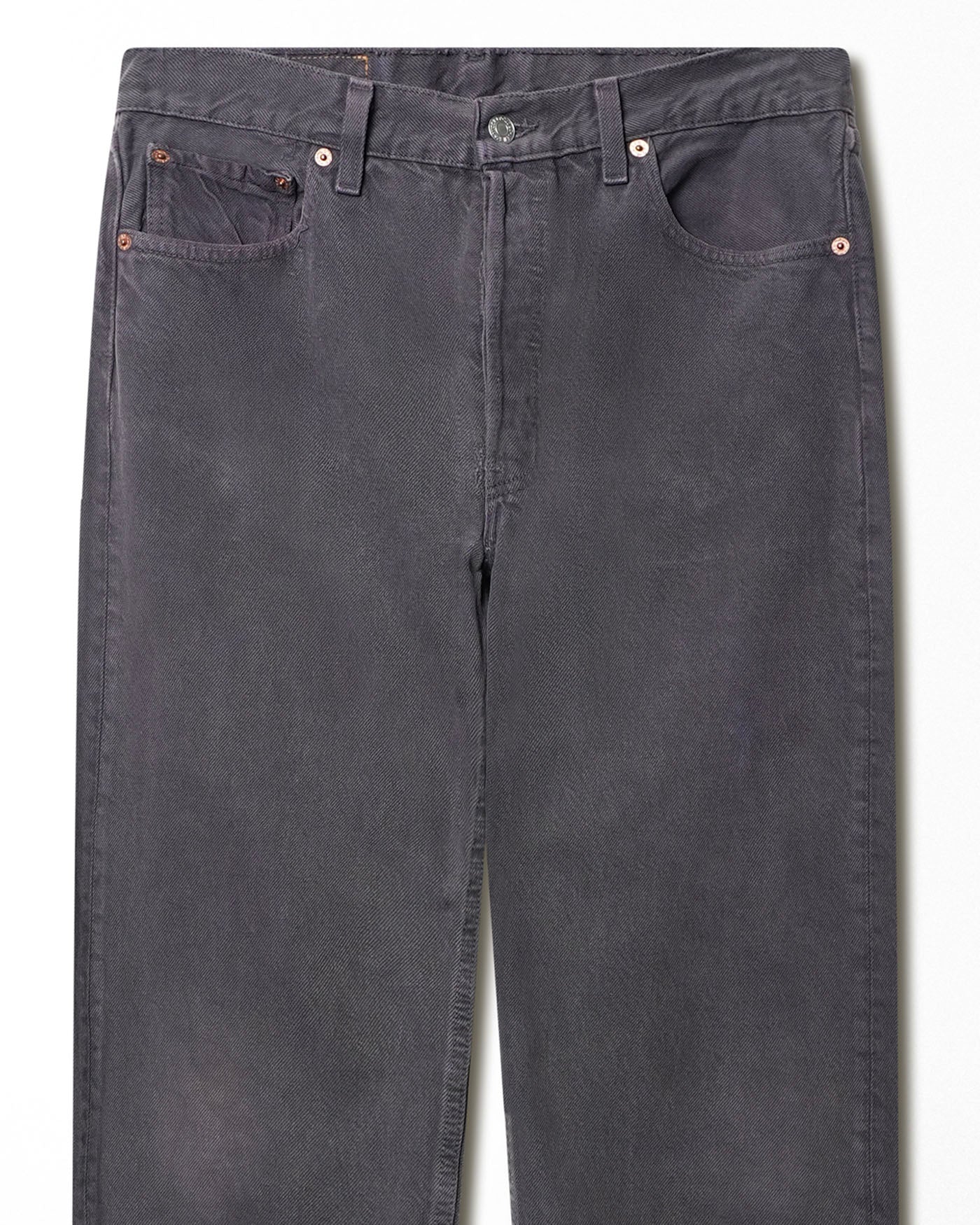 LEVI'S 501 PURPLE REPAIRED JEANS