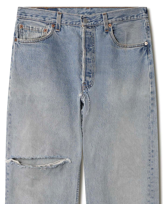 LEVI'S 501 MID-WASH JEANS