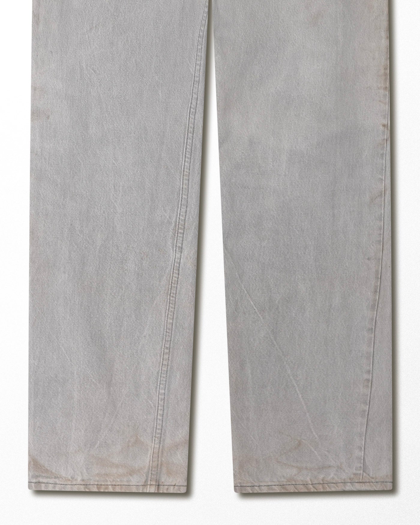 LEVI'S 501 GREY STAINED JEANS