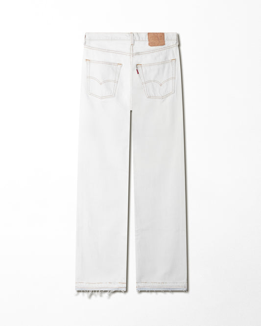 LEVI'S 501 WHITE JEANS