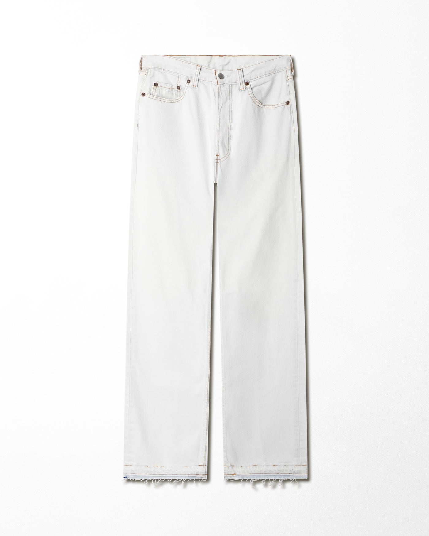 LEVI'S 501 WHITE JEANS