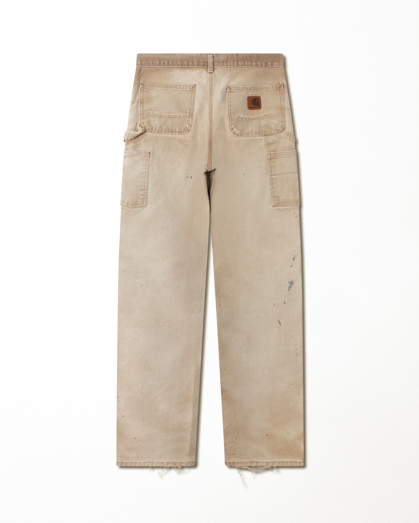 CARHARTT BEIGE STAINED PANTS