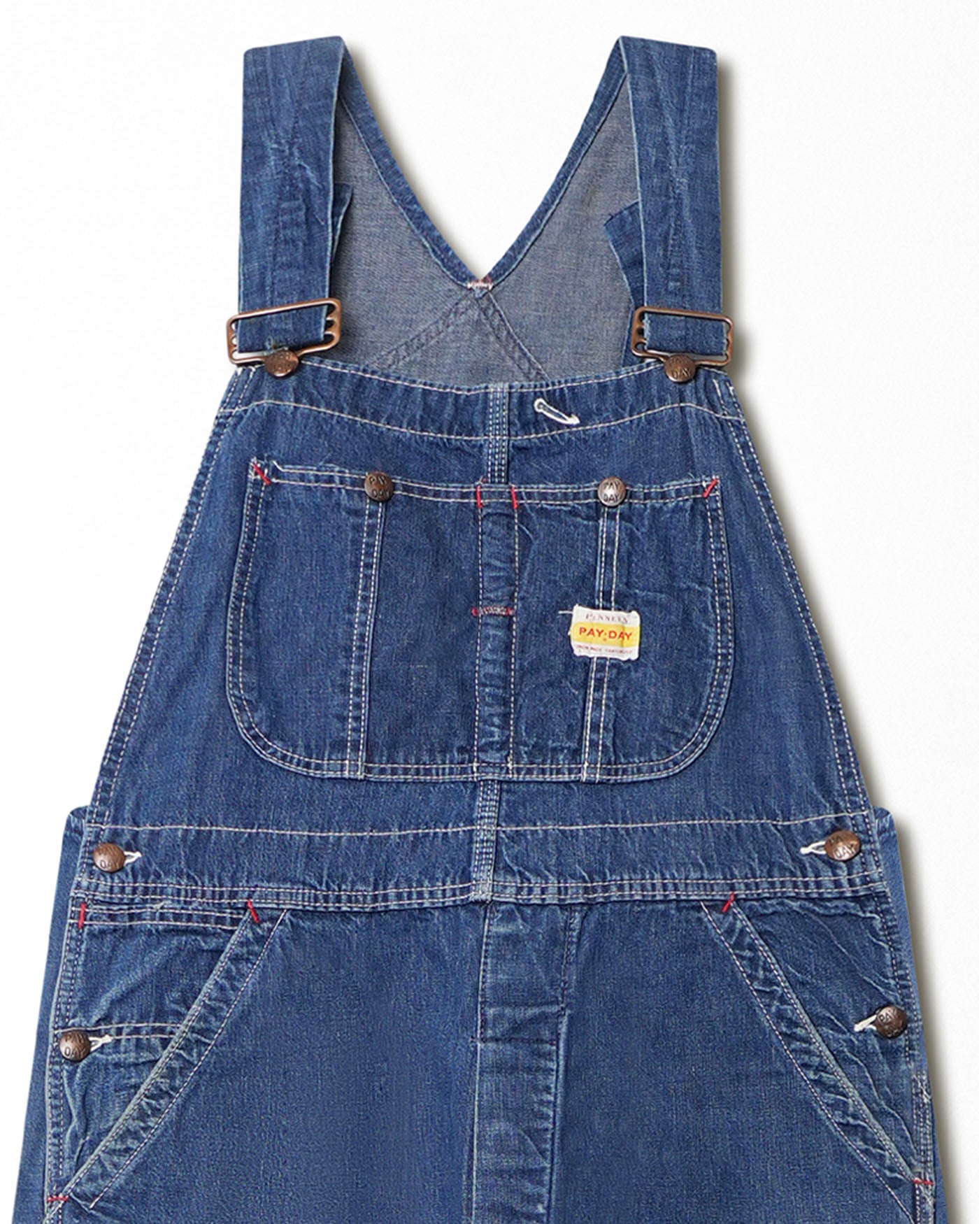 PAY DAY DARK WASH OVERALLS