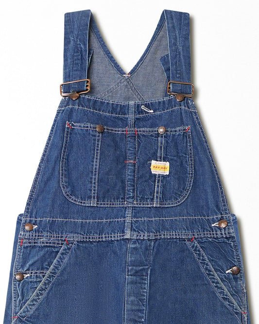 PAY DAY DARK WASH OVERALLS
