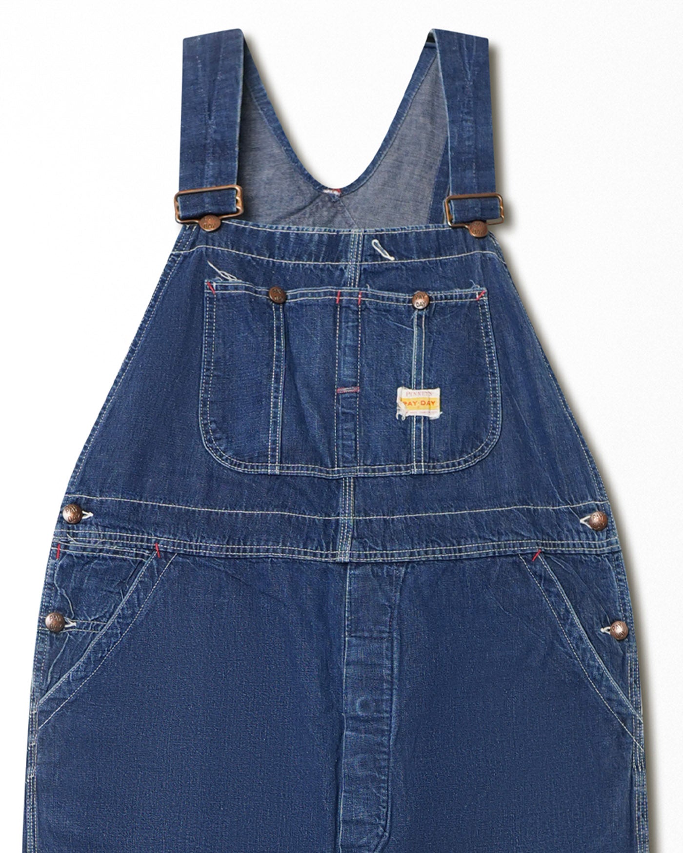 PAY DAY DARK WASH OVERALLS