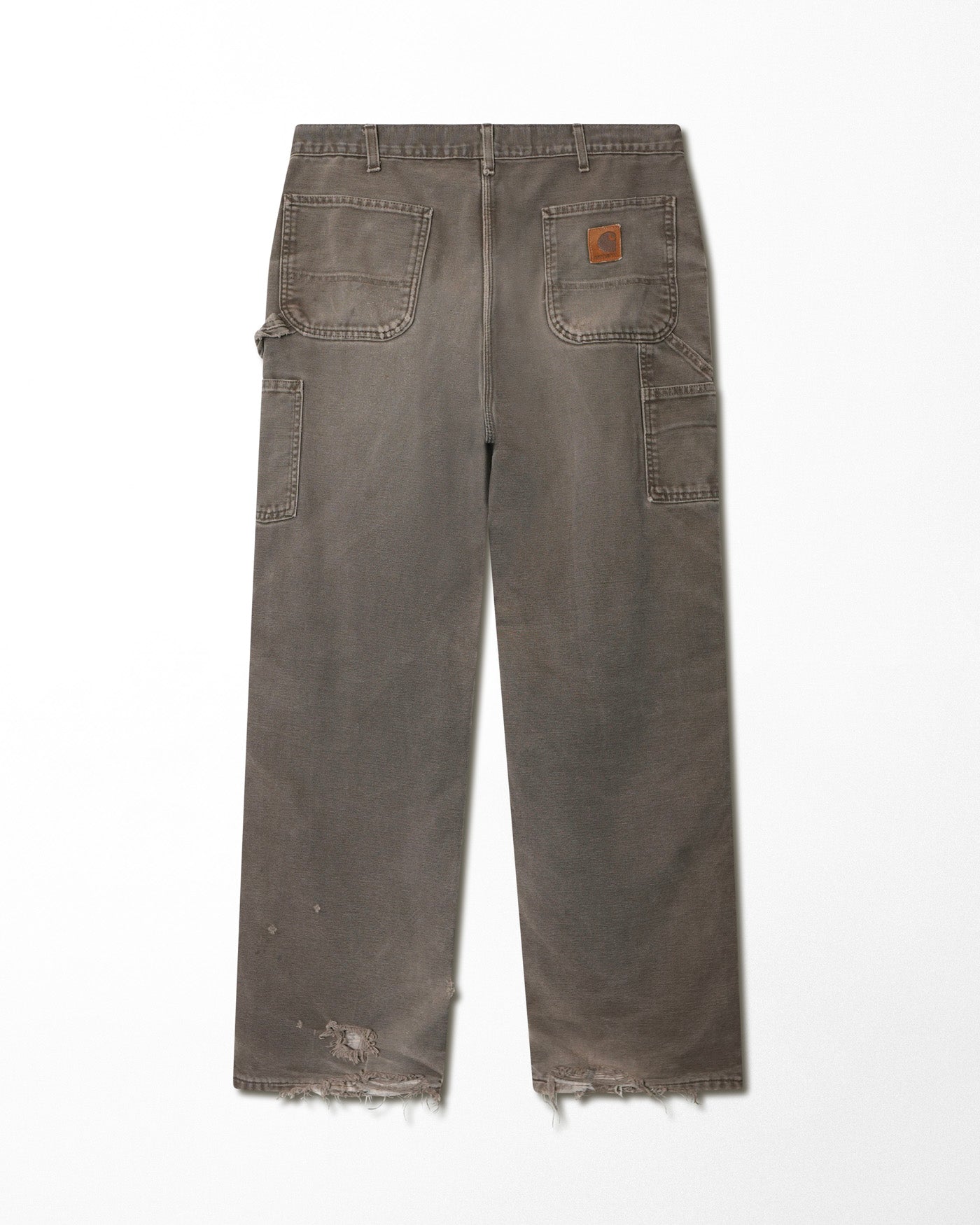 CARHARTT GREY FADED LINED PANTS