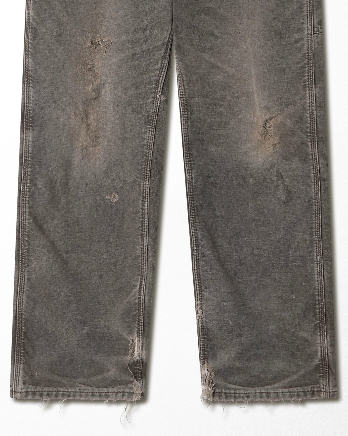 CARHARTT GREY FADED LINED PANTS