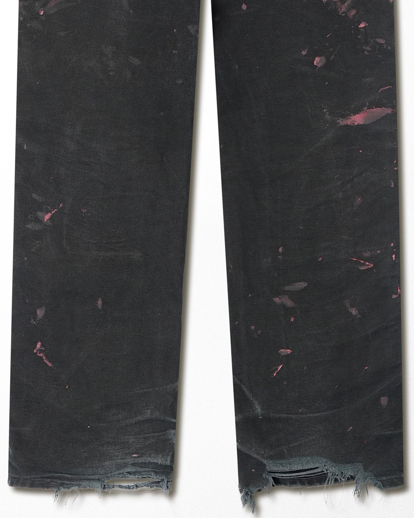 CARHARTT BLACK FADED PAINTER DOUBLE KNEE PANTS