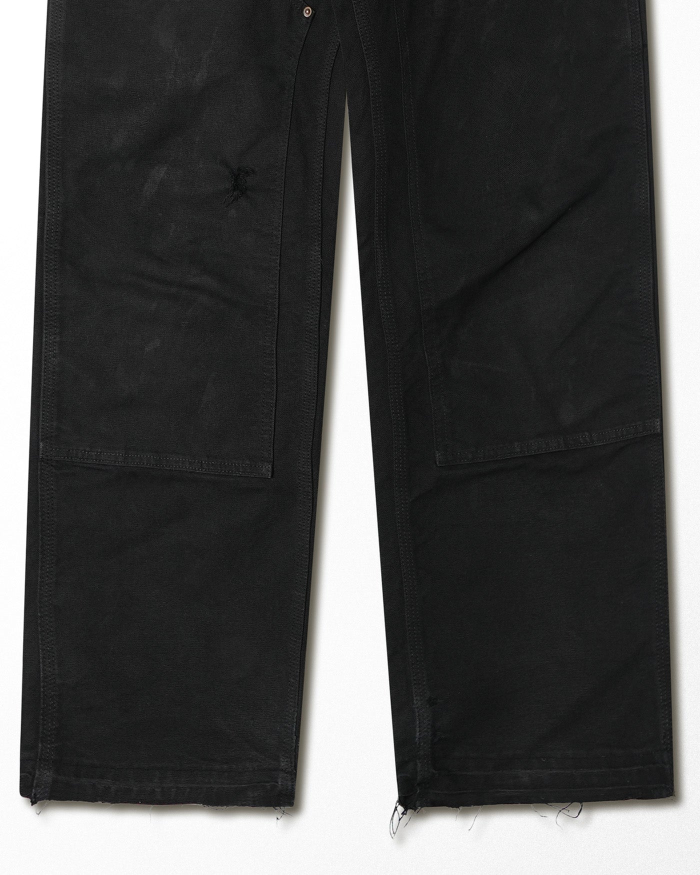 CARHARTT BLACK DOUBLE KNEE PANTS