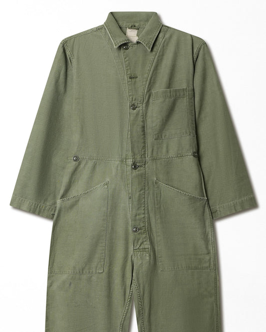 OG 107 GREEN MILITARY COVERALL