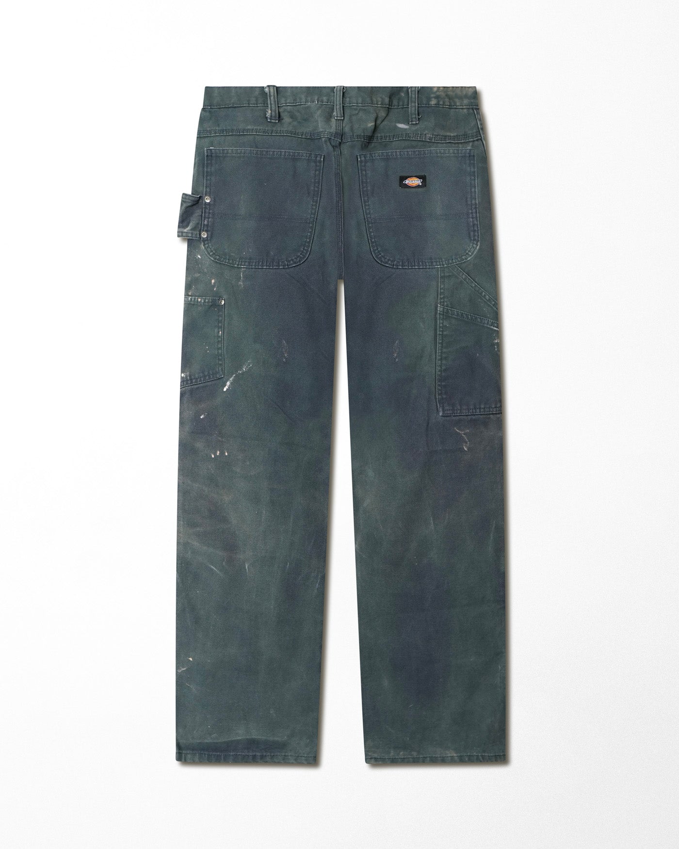 DICKIES BLACK STAINED WORK PANTS