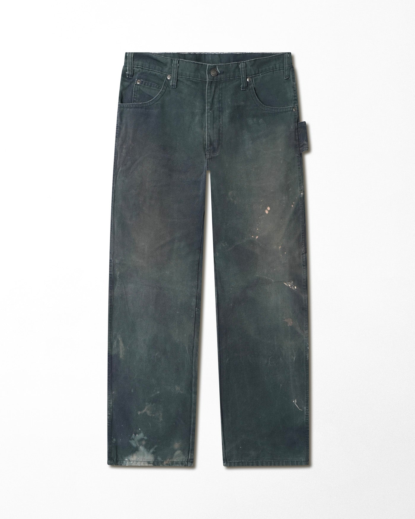 DICKIES BLACK STAINED WORK PANTS