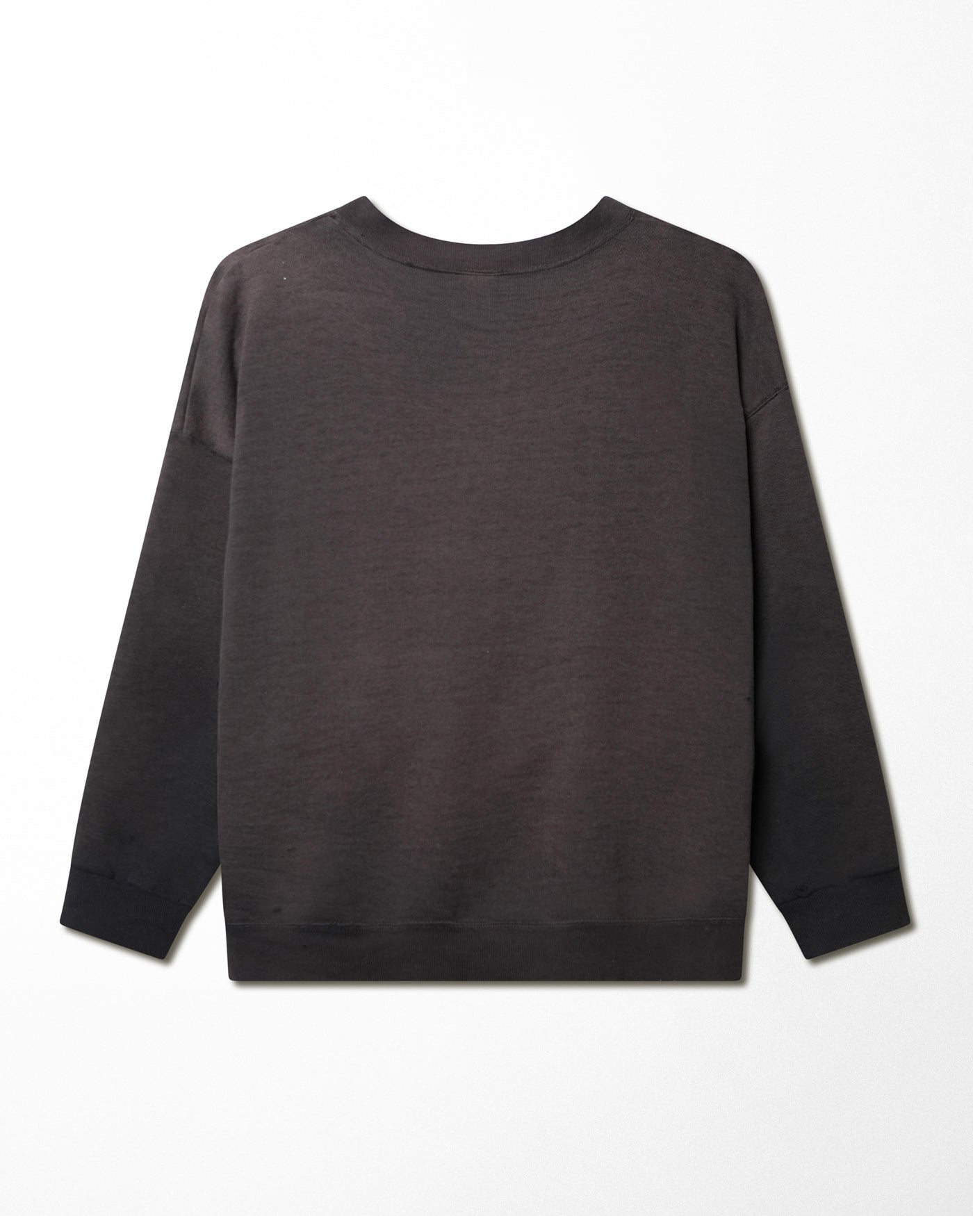 HONOR BLACK FADED AND DISTRESSED SWEATER